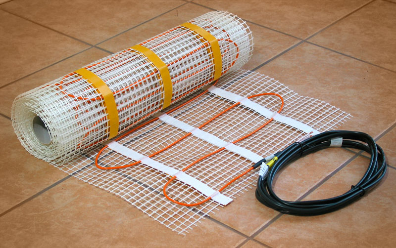 electric radiant floor heating cost per square foot