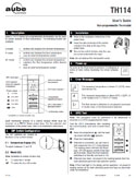 Electric floor heating thermostat instructions